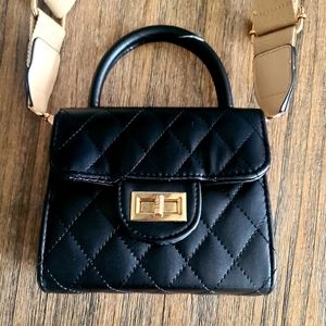 Girls small Black bag